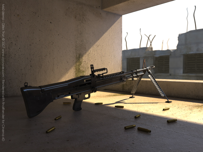 M60 demo #2 (finalRender for Cinema 4D)