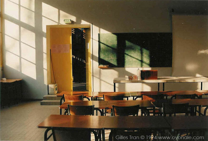 Salle de classe : photographie originale