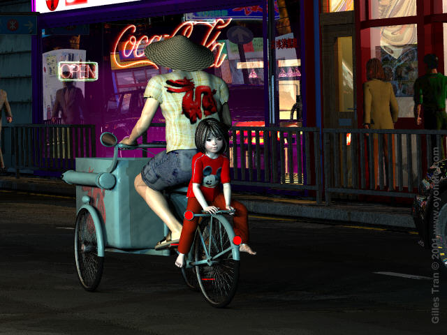 Little red riding dragon