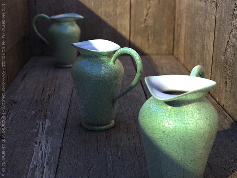 Demo pitcher (Cinema 4D)