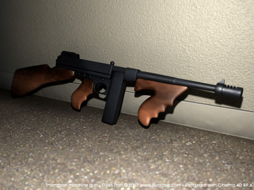 Thompson submachine gun