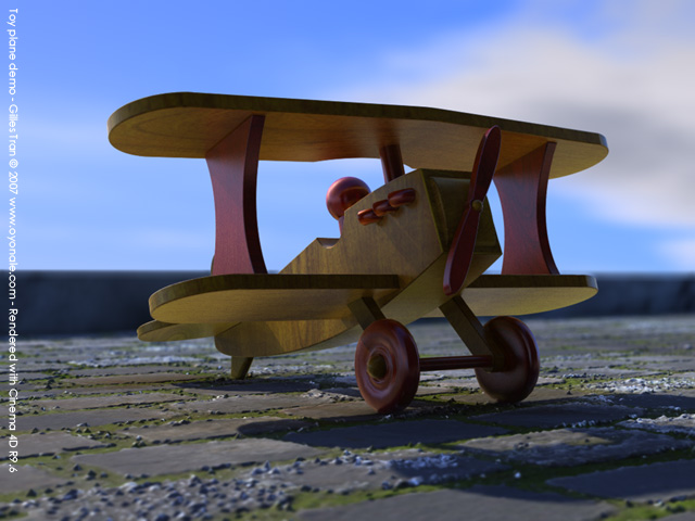Toyplane demo (Cinema 4D)