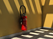 Fire extinguisher demo (Cinema 4D)