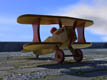Démo avion en bois (Cinema 4D)
