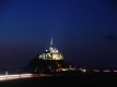 Mont Saint-Michel at night