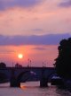 Coucher de soleil sur la Seine