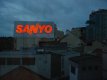 Sanyo neon sign