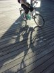 Biker at the Bibliothque de France